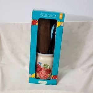 The Pioneer Woman | Sweet Rose utensil crock with mini tools set